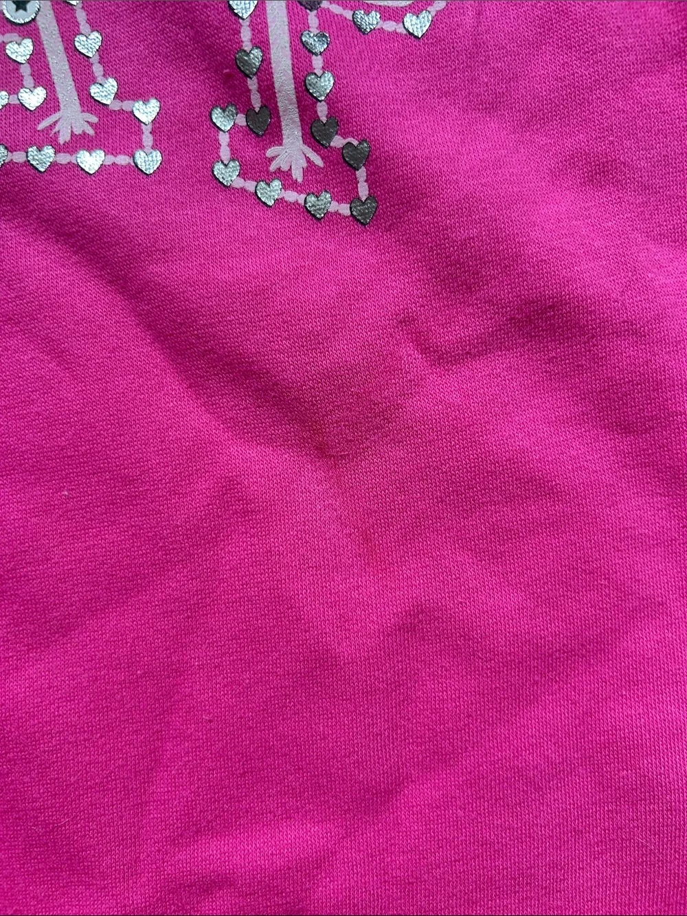 GAP Girls Bright Pink Heart-Trim Logo Sweatshirt Taylor Swift Bracelets